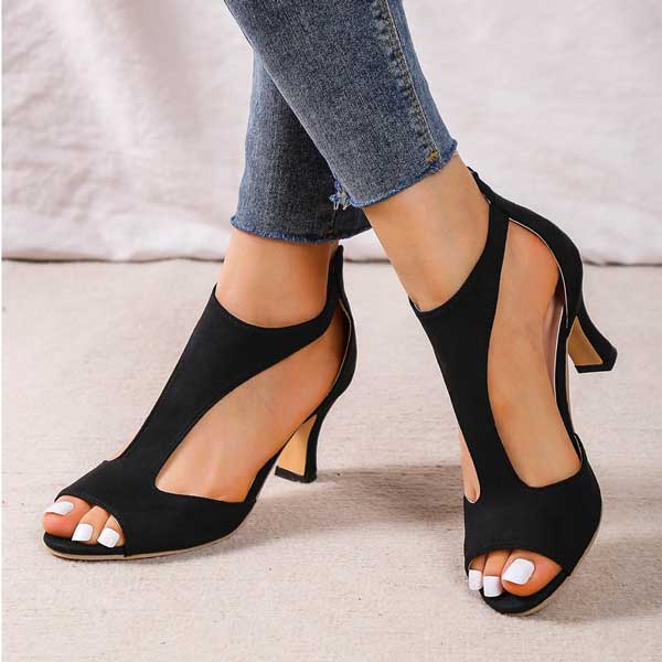 Antonia | Elegante Sandaletten mit Absatz