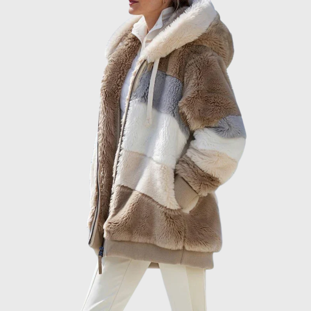 Kerstin | Kuschelige Kapuzenjacke