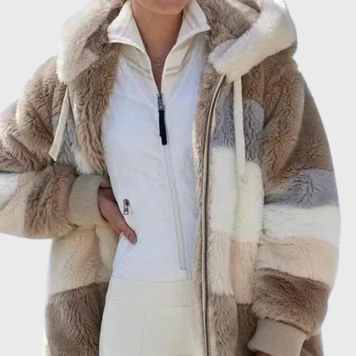Kerstin | Kuschelige Kapuzenjacke