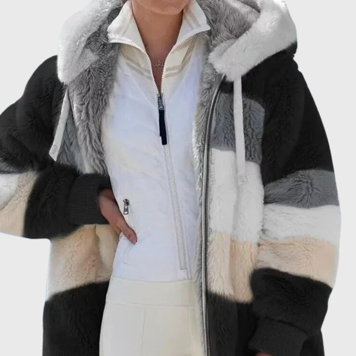 Kerstin | Kuschelige Kapuzenjacke