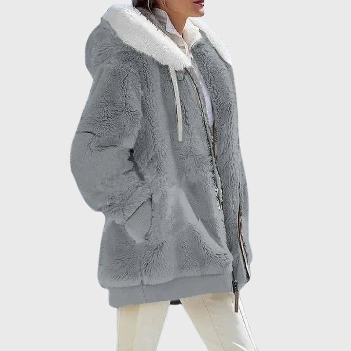 Kerstin | Kuschelige Kapuzenjacke