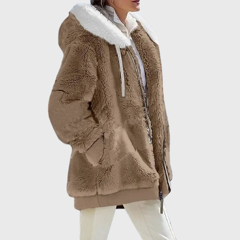 Kerstin | Kuschelige Kapuzenjacke