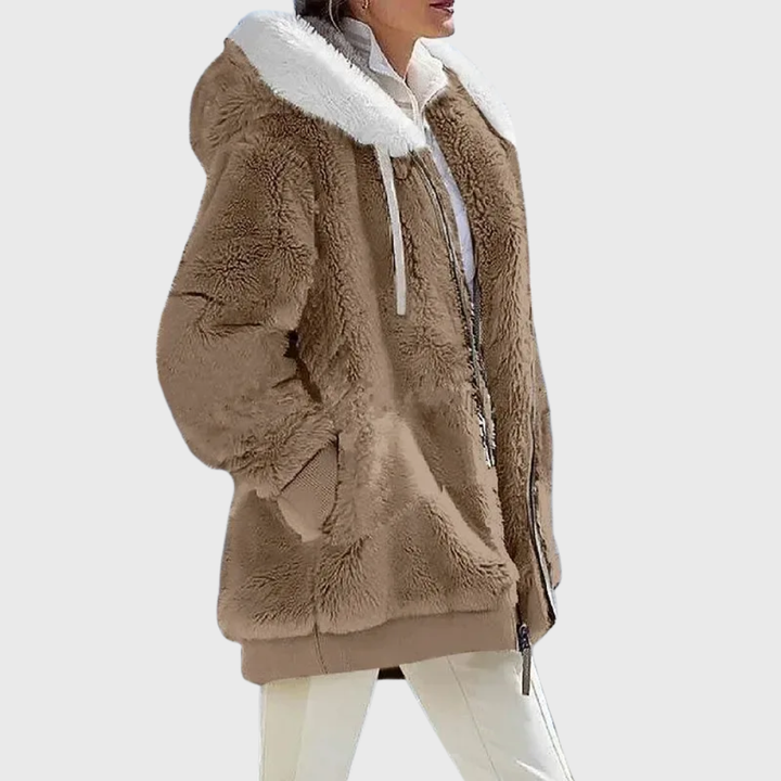 Kerstin | Kuschelige Kapuzenjacke