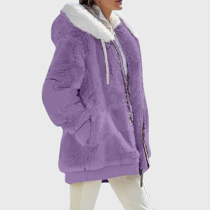 Kerstin | Kuschelige Kapuzenjacke