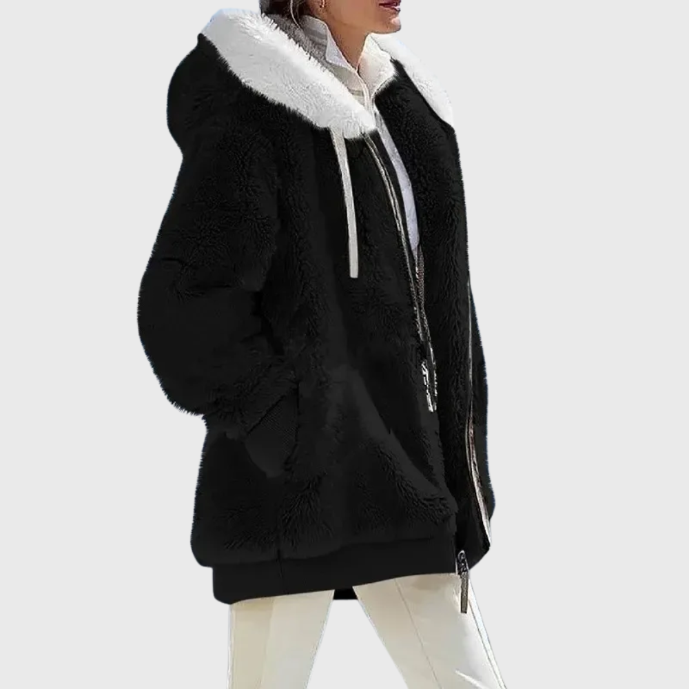 Kerstin | Kuschelige Kapuzenjacke