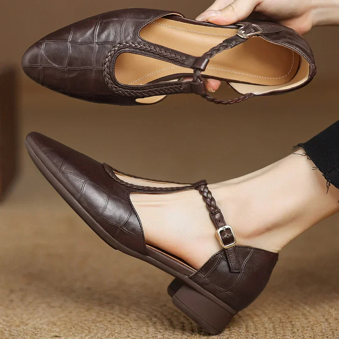Gisela | Elegante Riemchen-Schuhe