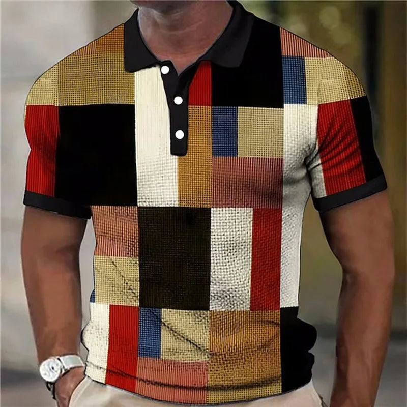 Emil | Kunstvoll gemustertes Poloshirt