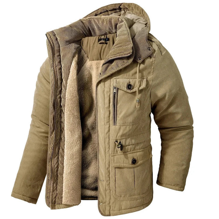 Volkmar | Warmer Winterparka mit Kapuze