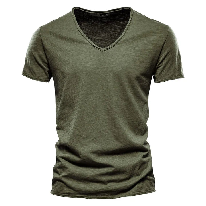 Matteo | Klassisches V-Ausschnitt Shirt