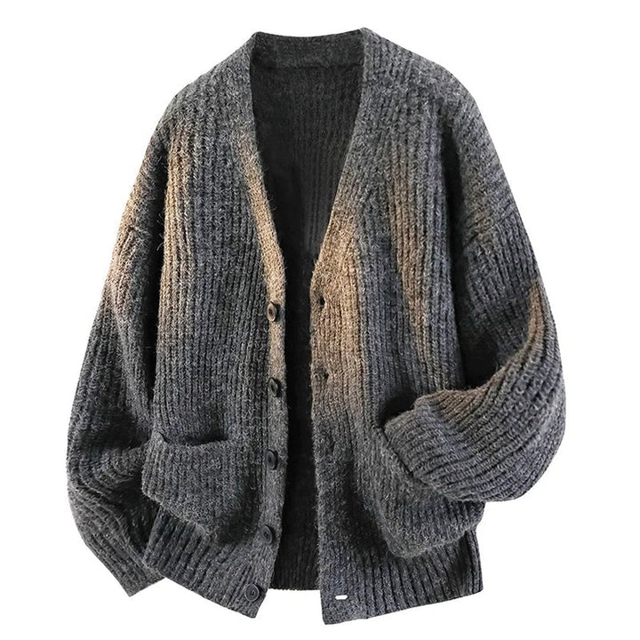 Barbara | Lässige Strickjacke mit V-Ausschnitt