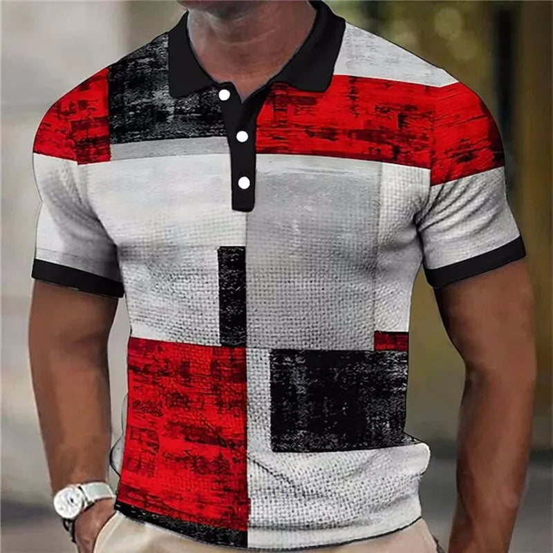 Emil | Kunstvoll gemustertes Poloshirt