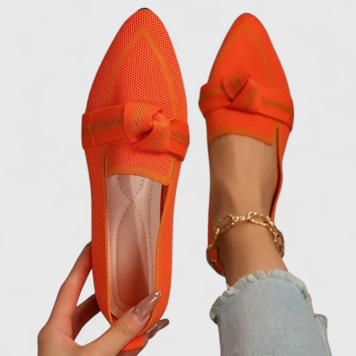 Sieglinde | Elegante Schleifen-Ballerinas