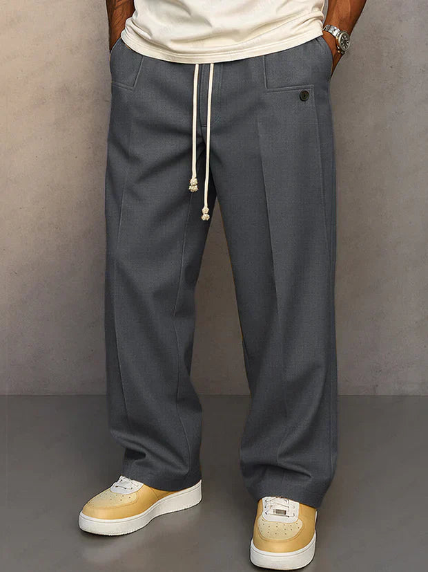 Clemens | Klassische Hose mit verstellbarem Kordelzug