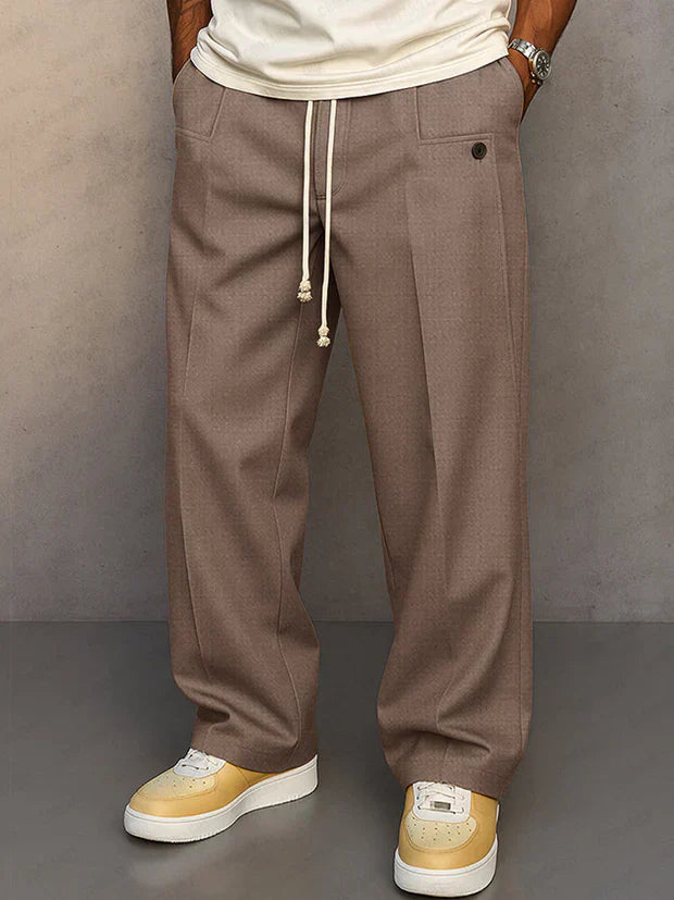 Clemens | Klassische Hose mit verstellbarem Kordelzug