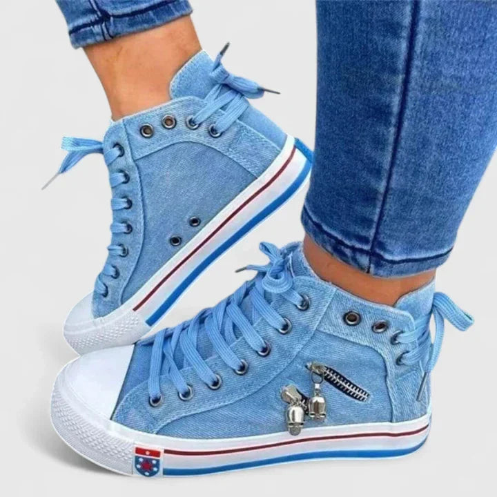 Hannelore | Sportliche Knöchelhohe Sneaker