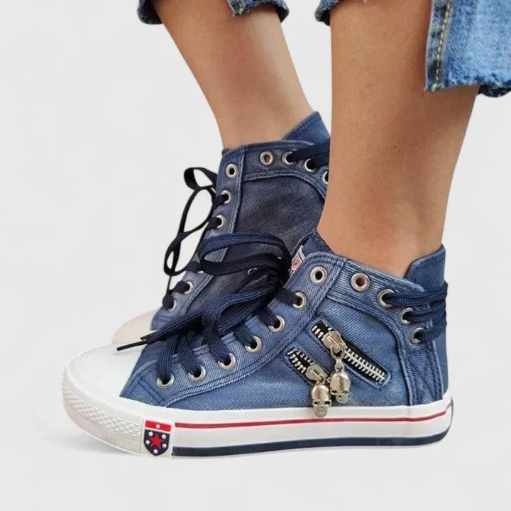 Hannelore | Sportliche Knöchelhohe Sneaker