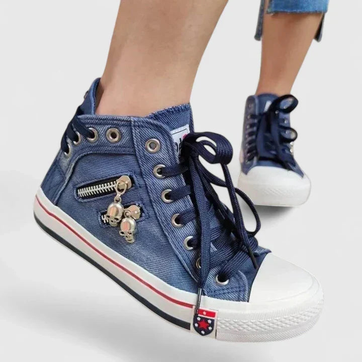 Hannelore | Sportliche Knöchelhohe Sneaker