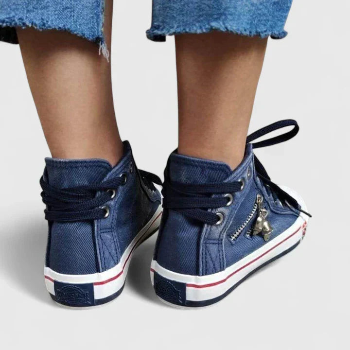 Hannelore | Sportliche Knöchelhohe Sneaker