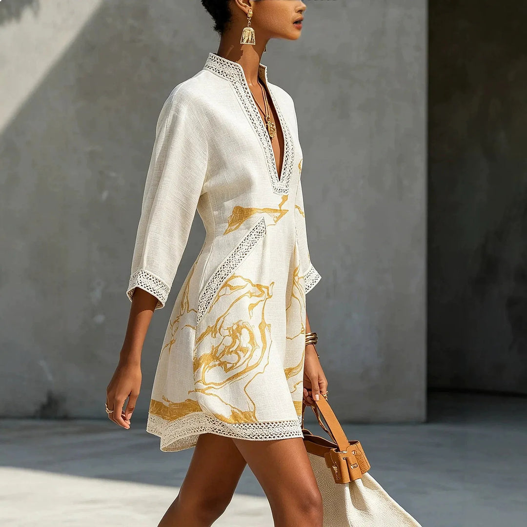 Anja | Elegantes Tunika-Minikleid