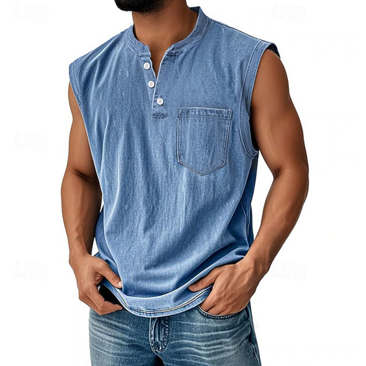 Otto | Ärmelloses Shirt im Vintage-Stil