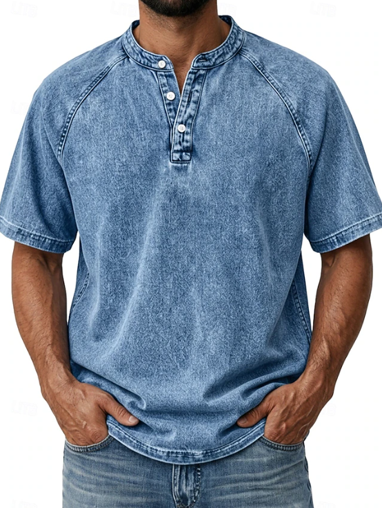 Gunter | Klassisches Vintage-Henley