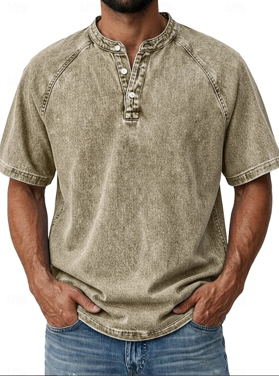 Gunter | Klassisches Vintage-Henley