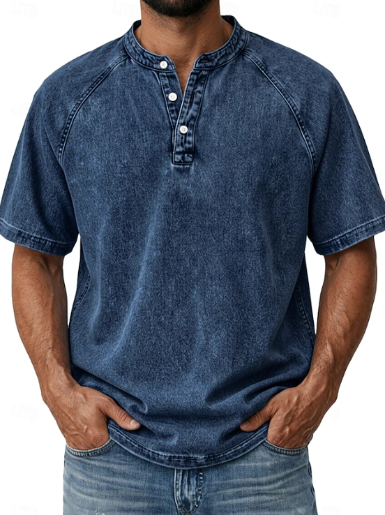 Gunter | Klassisches Vintage-Henley