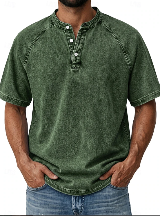 Gunter | Klassisches Vintage-Henley