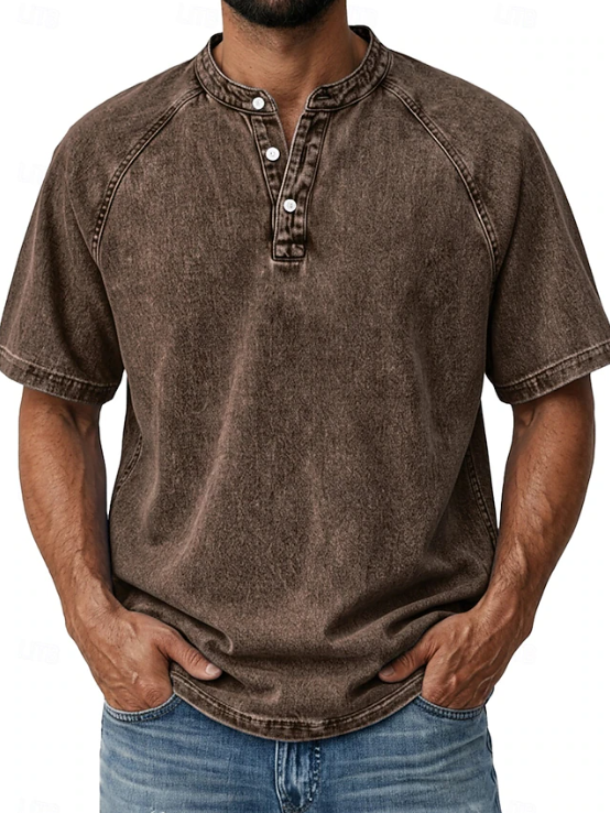 Gunter | Klassisches Vintage-Henley
