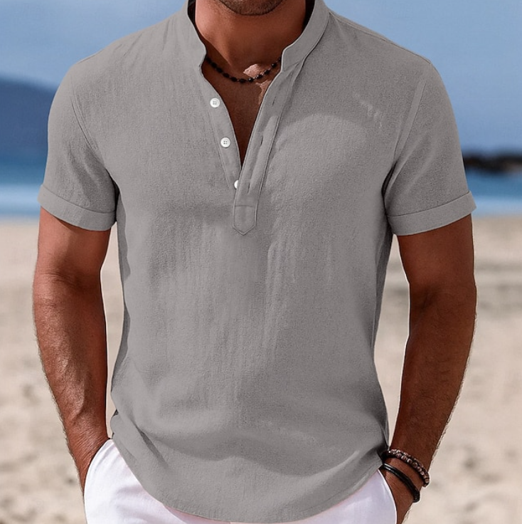 Leander | Sommerliches Kurzarmhemd