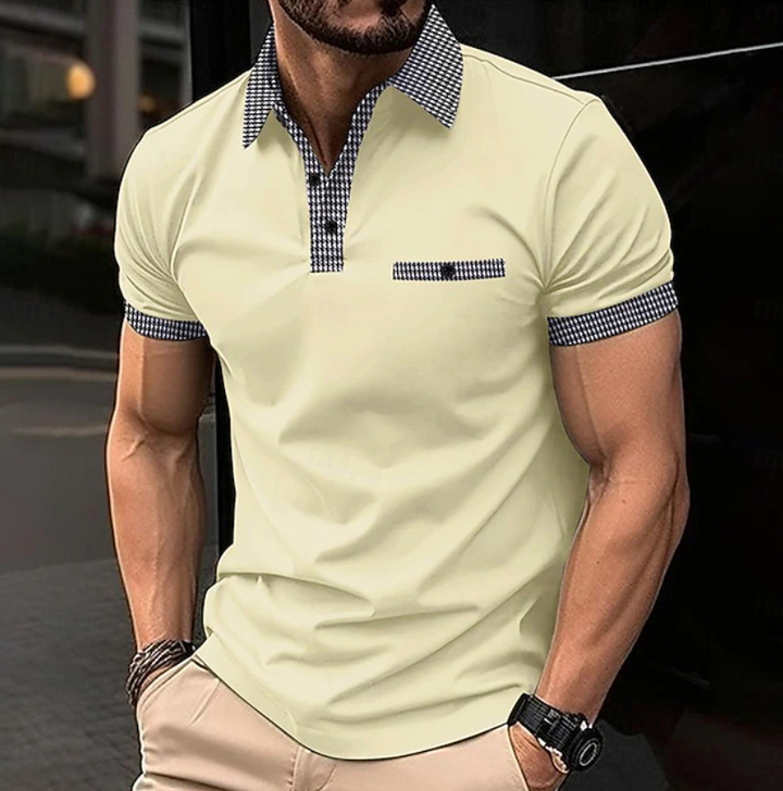 Werner | Elegantes Poloshirt mit Kontrastkragen
