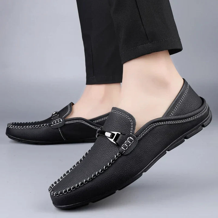 Eberhard | Klassische Slipper zum Hineinschlüpfen
