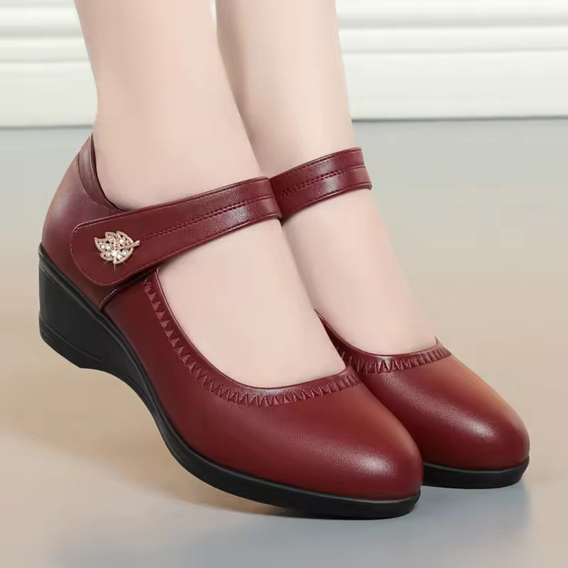 Brigitte | Bequeme Keil-Schuhe