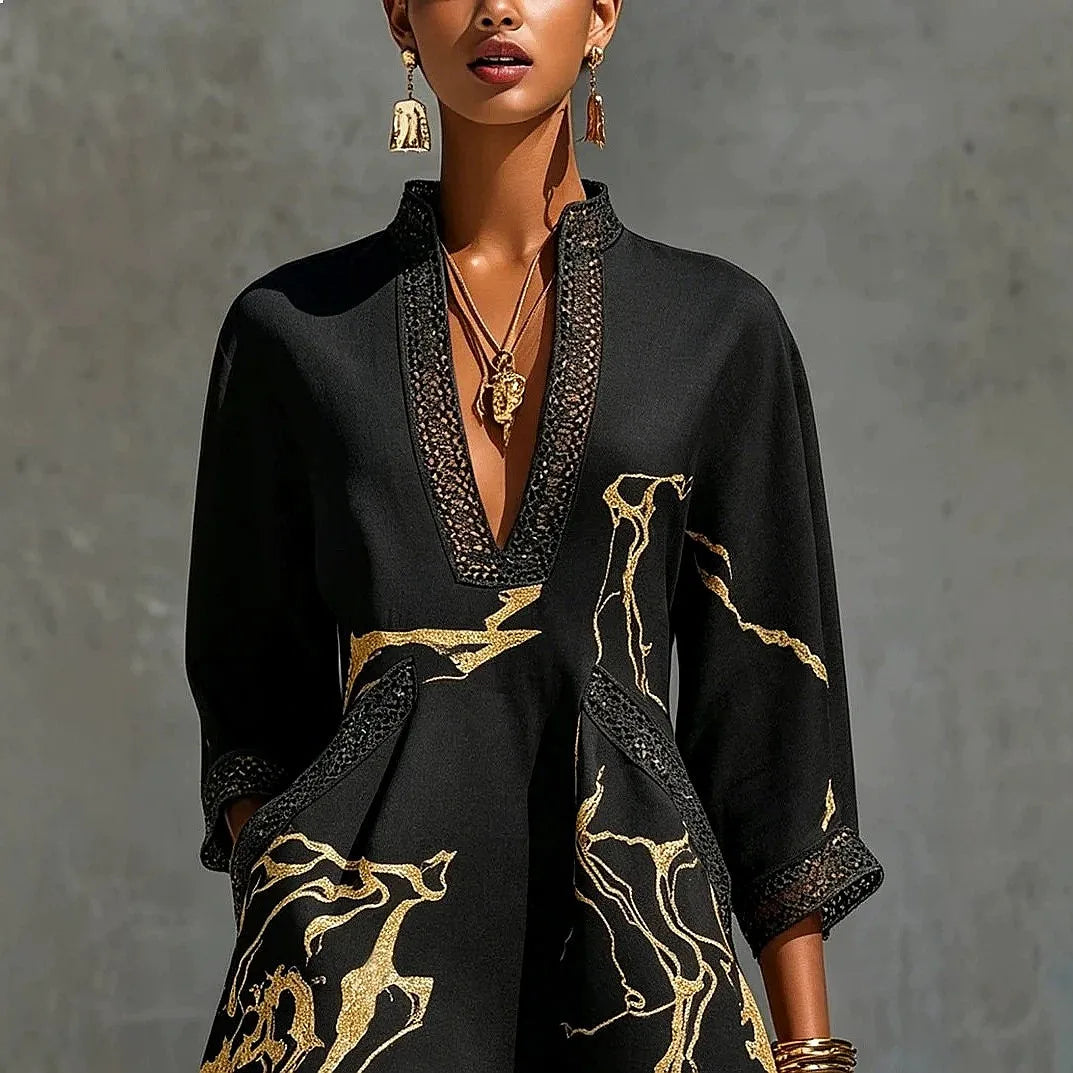 Anja | Elegantes Tunika-Minikleid