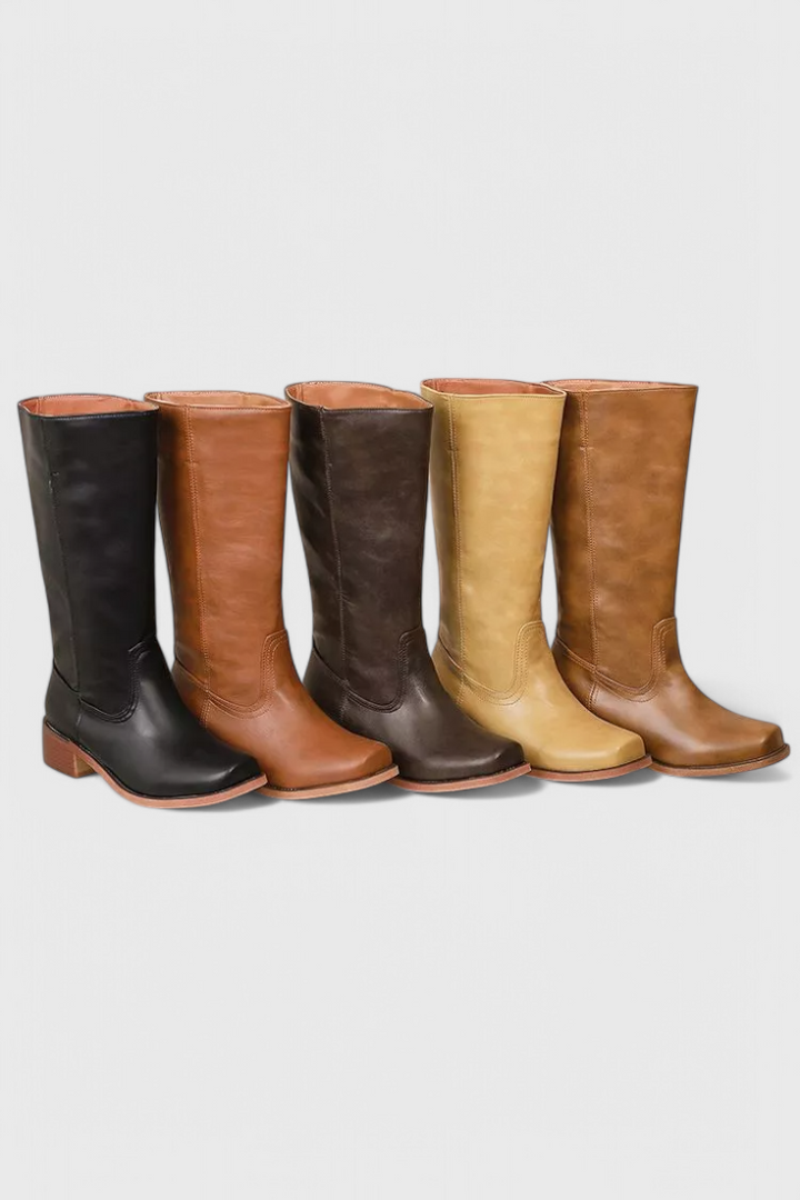 Cosima | Klassische Stiefel mit Absatz