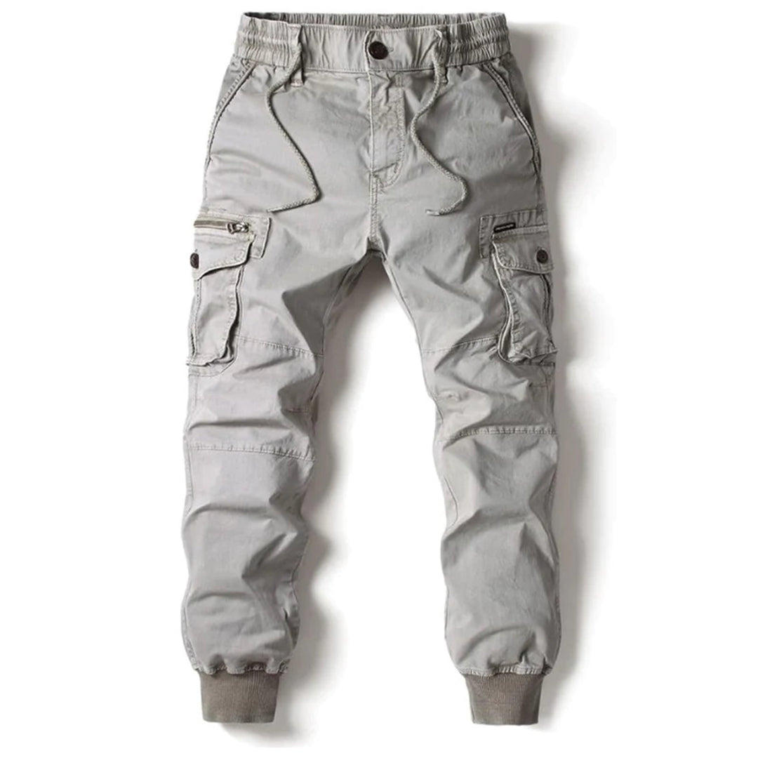 Gernot | Robuste Cargohose mit schmal zulaufendem Bein