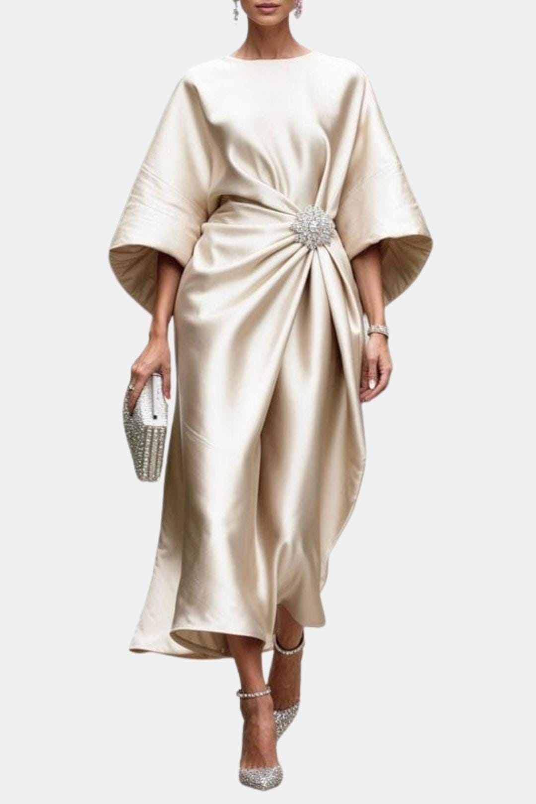 Miriam | Elegantes Abendkleid mit weiten Ärmeln