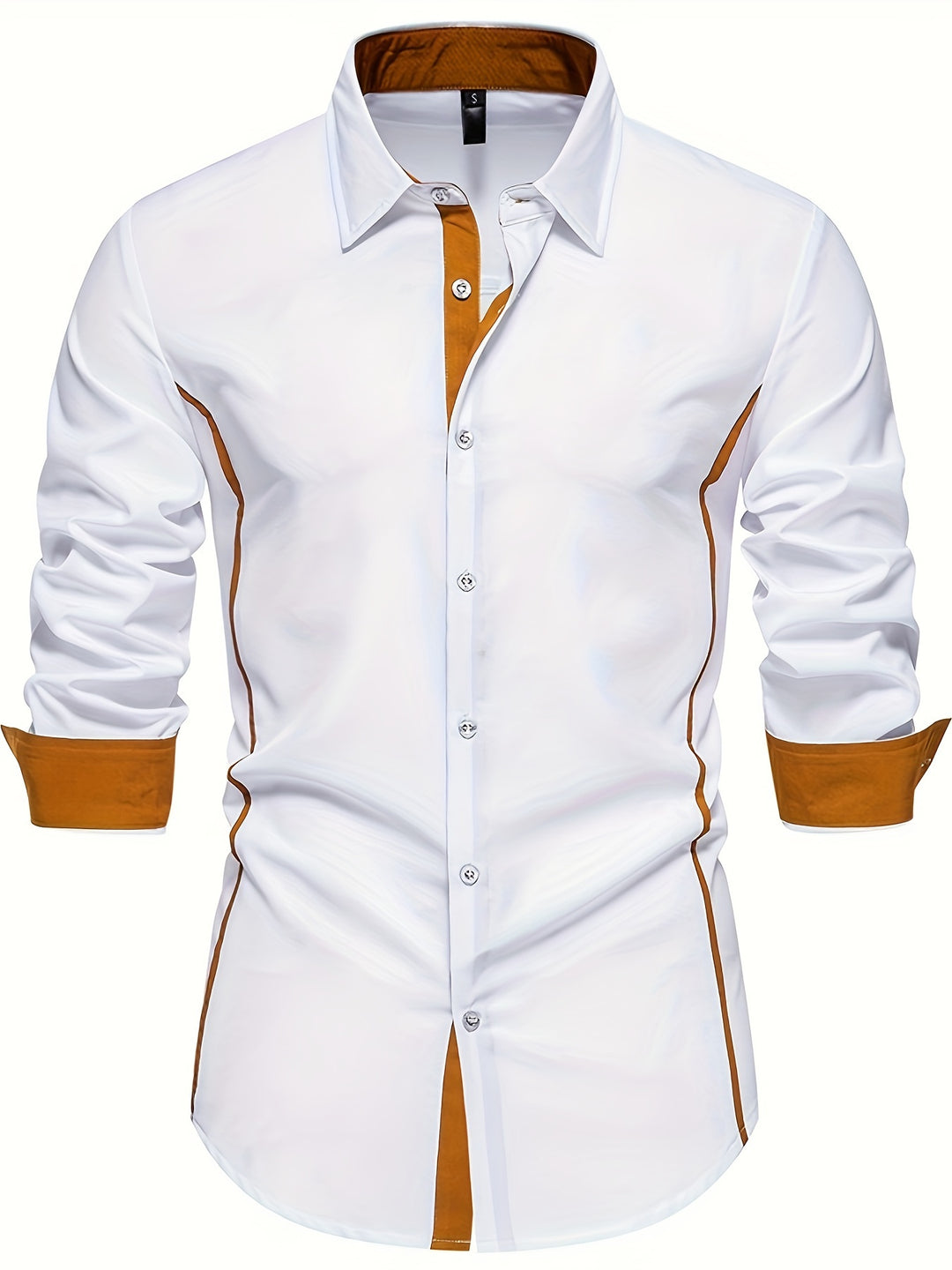 Karl | Elegantes Langarmhemd mit Kontrastdetails