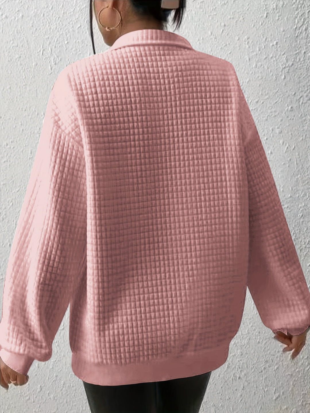 Steffi | Legerer Stehkragen-Pullover