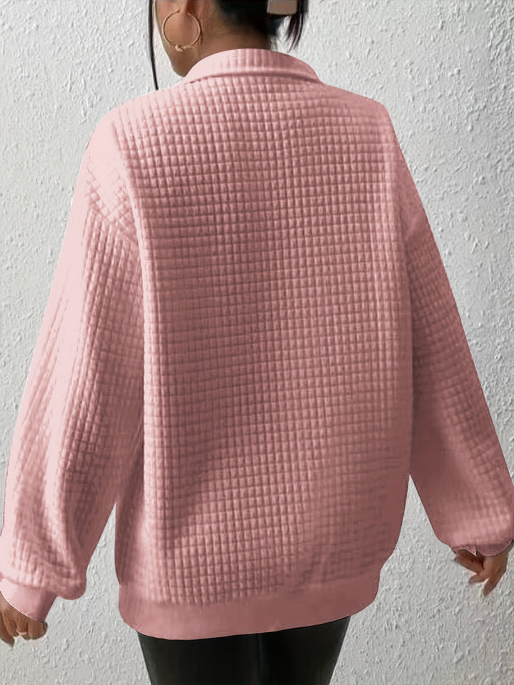 Steffi | Legerer Stehkragen-Pullover