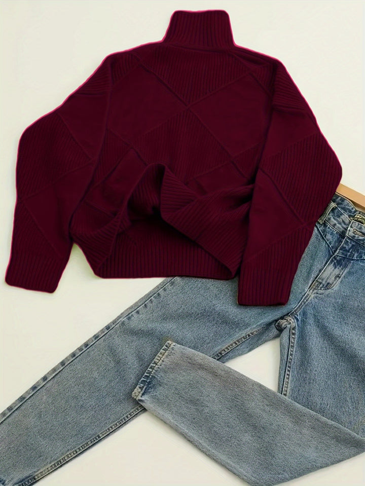 Beatrice | Kuscheliger Rollkragenpullover