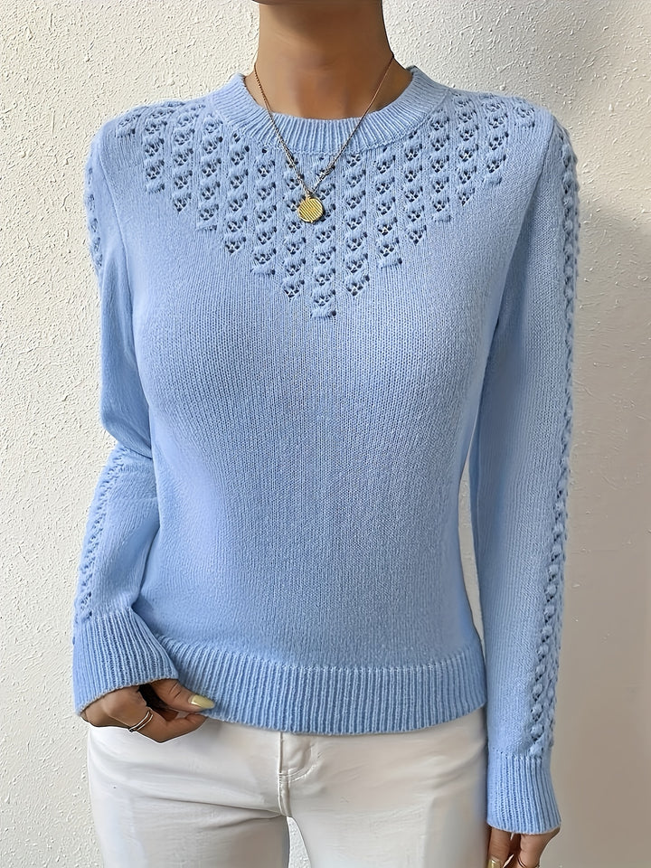 Liane | Zarter Ajour-Pullover