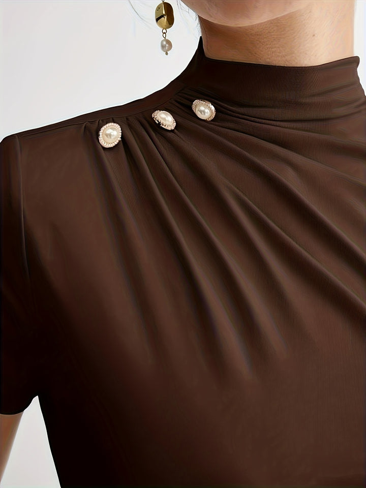 Annelie | Elegantes Kurzarm-Top