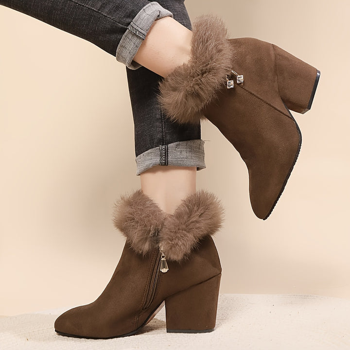 Gesine | Elegante Stiefeletten mit Blockabsatz