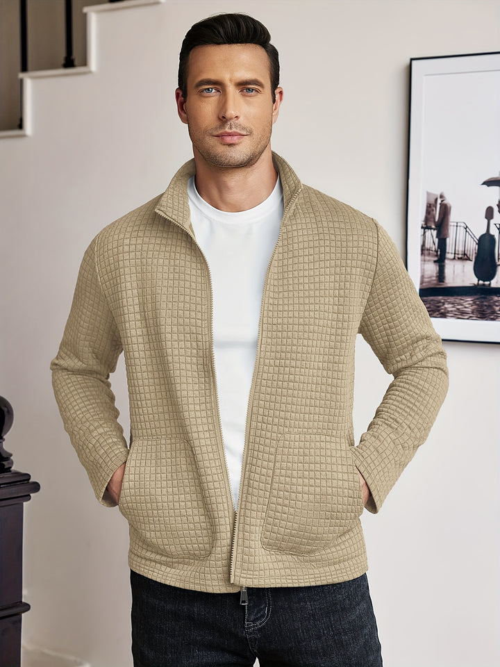 Heinrich | Sportliche Zip-Jacke mit Struktur