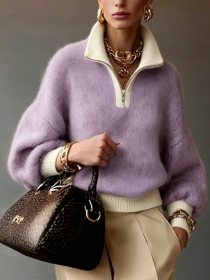 Freya | Kuscheliger Troyer-Pullover