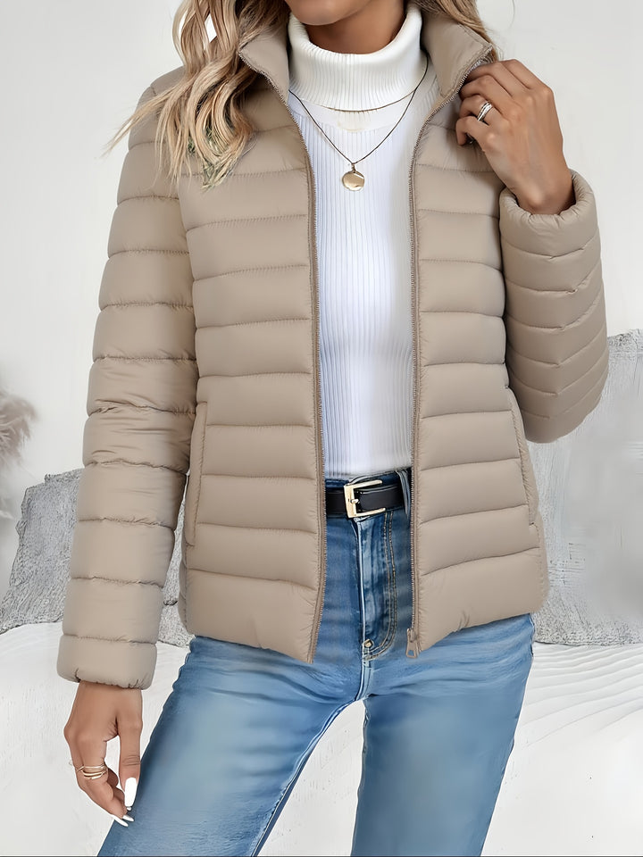 Melanie | Leichte Steppjacke mit Stehkragen
