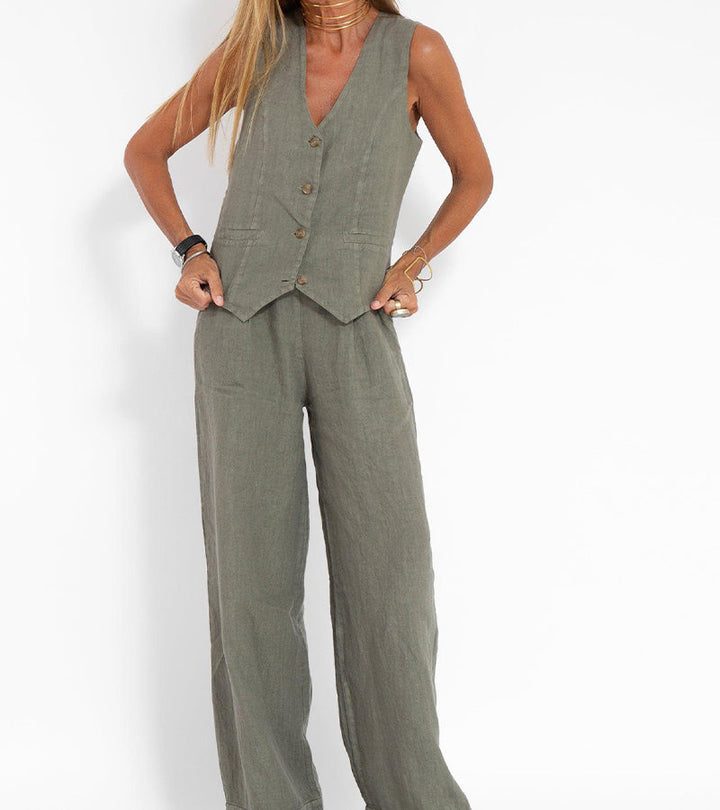 Heike | Elegantes Westen-Hosen-Set