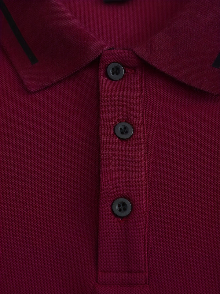 Michael | Klassisches Langarm-Poloshirt