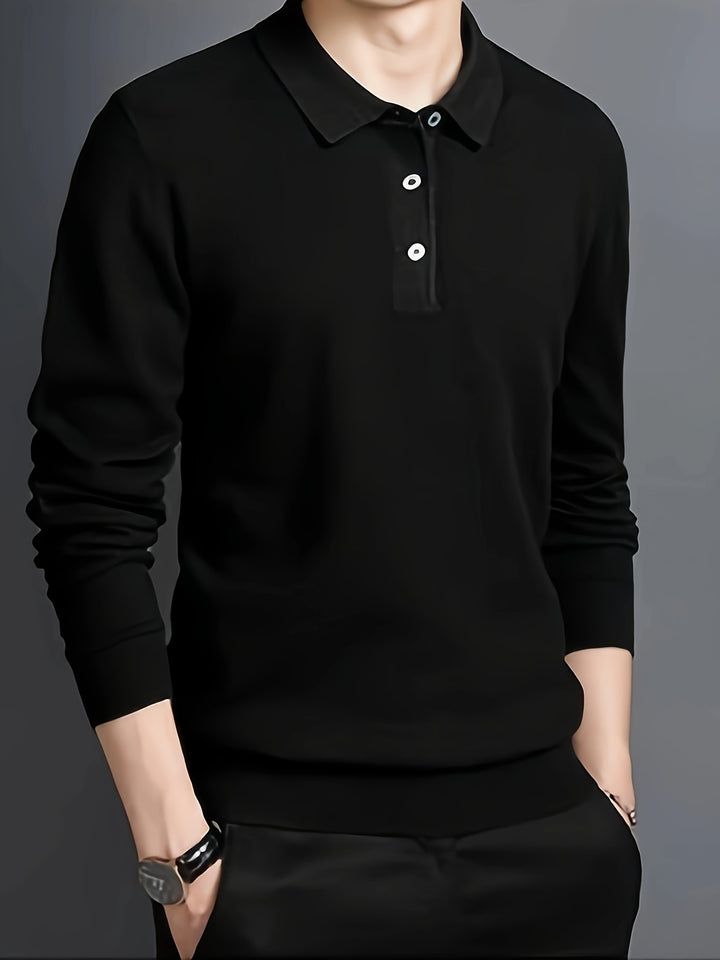 Ulrich | Klassisches Strick-Poloshirt